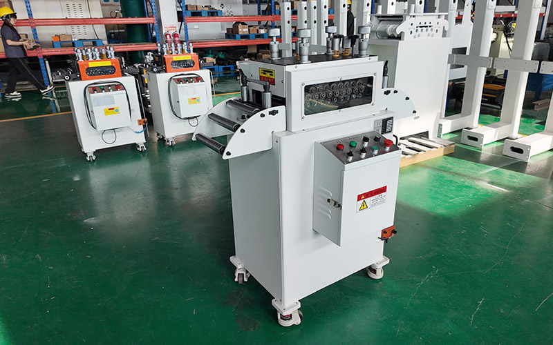 Straightener machine overview نمای کلی دستگاه صاف کننده برای مواد نازک