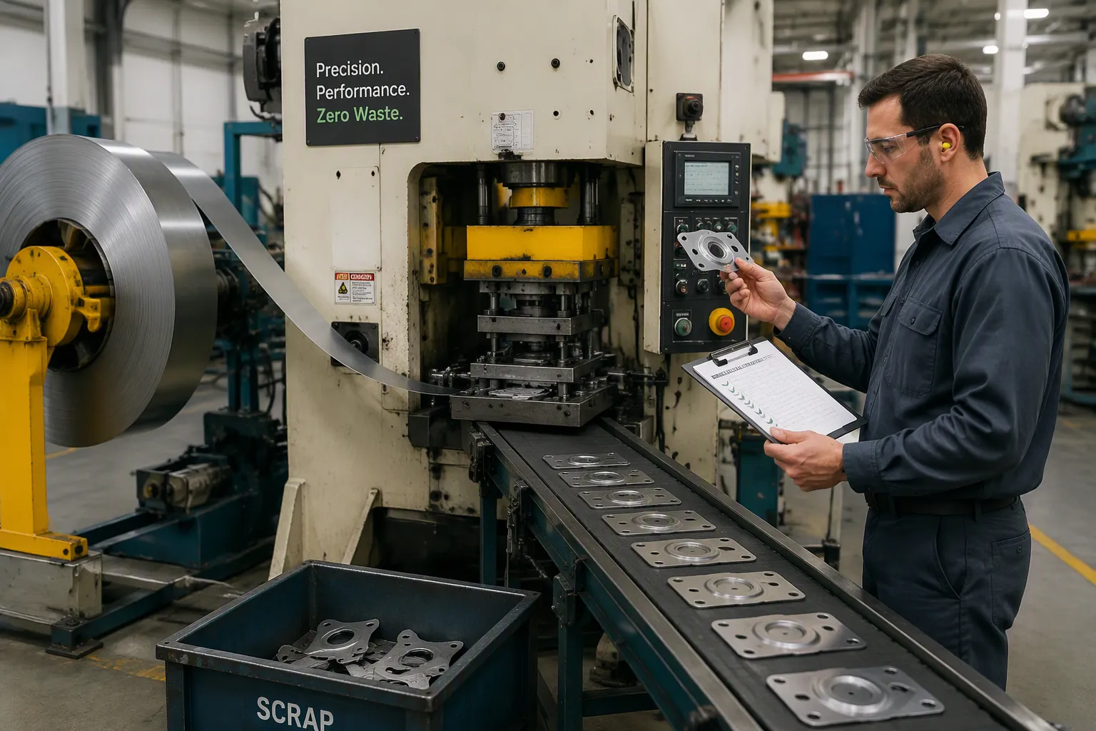 How to Reduce Material Scrap in Coil-Fed Stamping Production
