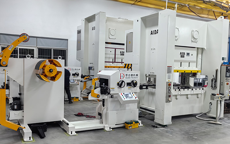 Coil Feeding Stamping Line overview Coil Feeding Stamping Line for automotive exterior panels